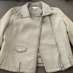 Tobi faux leather jacket